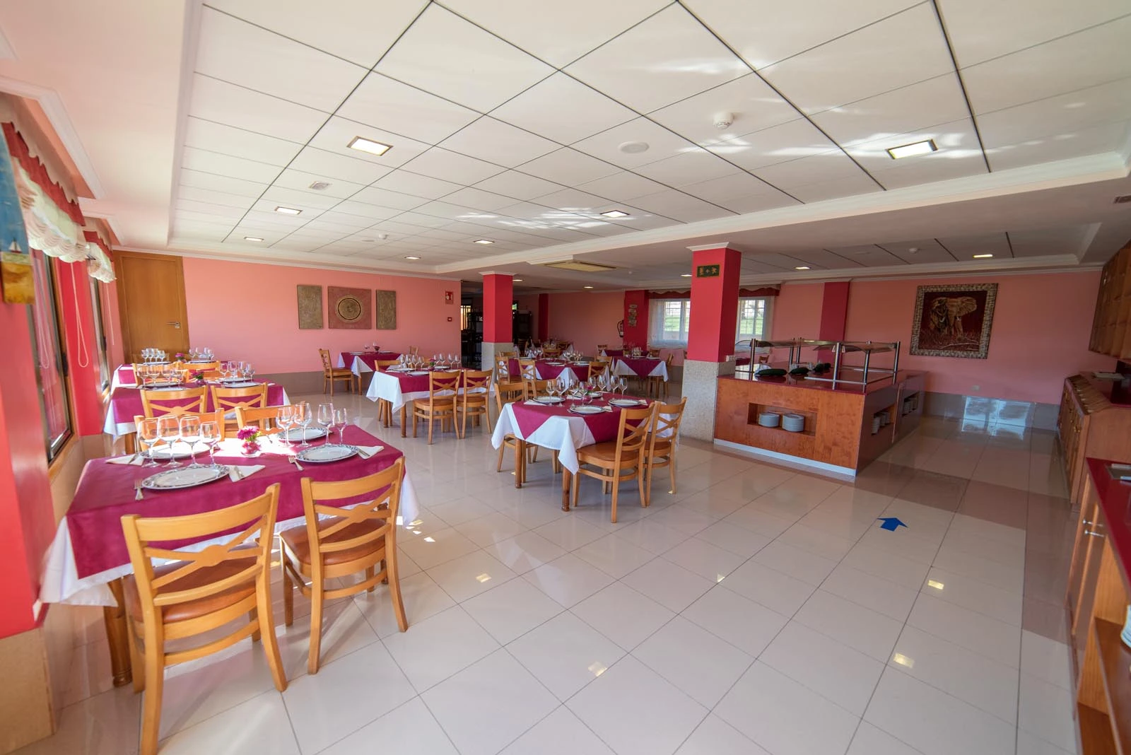 comedor del hotel